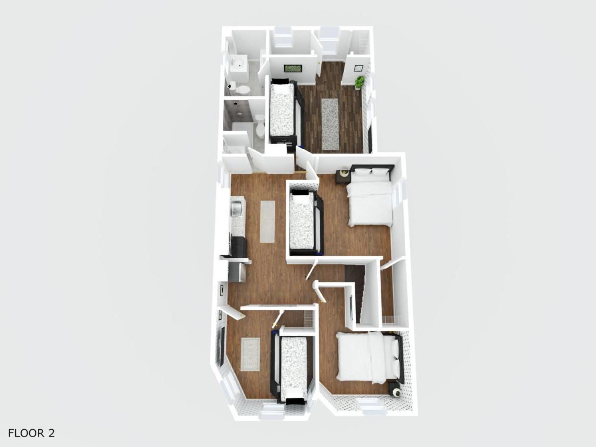 The Whimsical Estate Sleeps 16Plus 20M To Nyc Free Parking Нью-Йорк Экстерьер фото